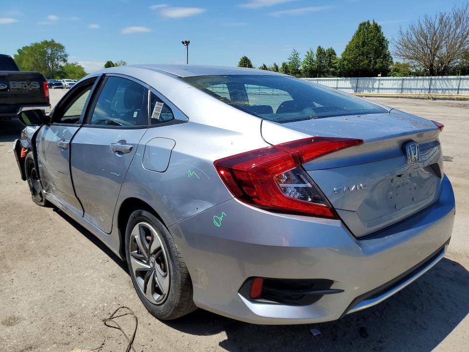 Photo 2 from auction – 2020 HONDA CIVIC with VIN 2HGFC2F6XLH540319