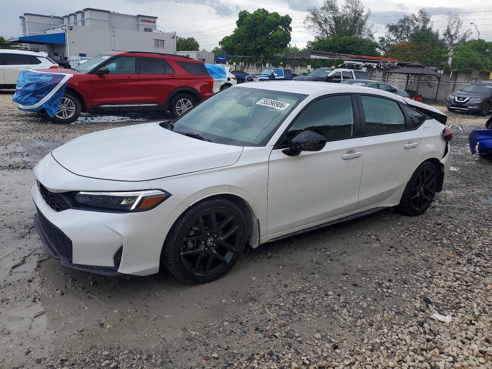 Photo 1 from auction – 2025 HONDA CIVIC with VIN 19XFL2H83SE020602