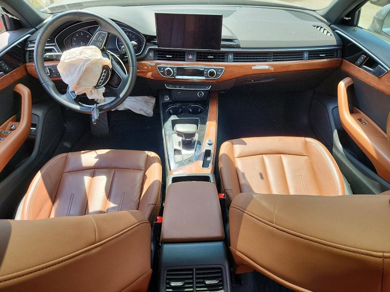 Photo 8 from auction – 2022 AUDI A4 with VIN WAUABAF49NN001959