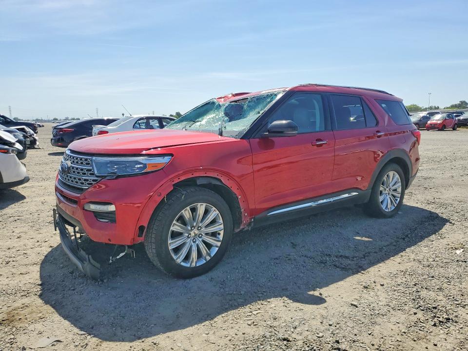 FORD EXPLORER 2020 with VIN 1FMSK8FH1LGB42041 - Photo from auction