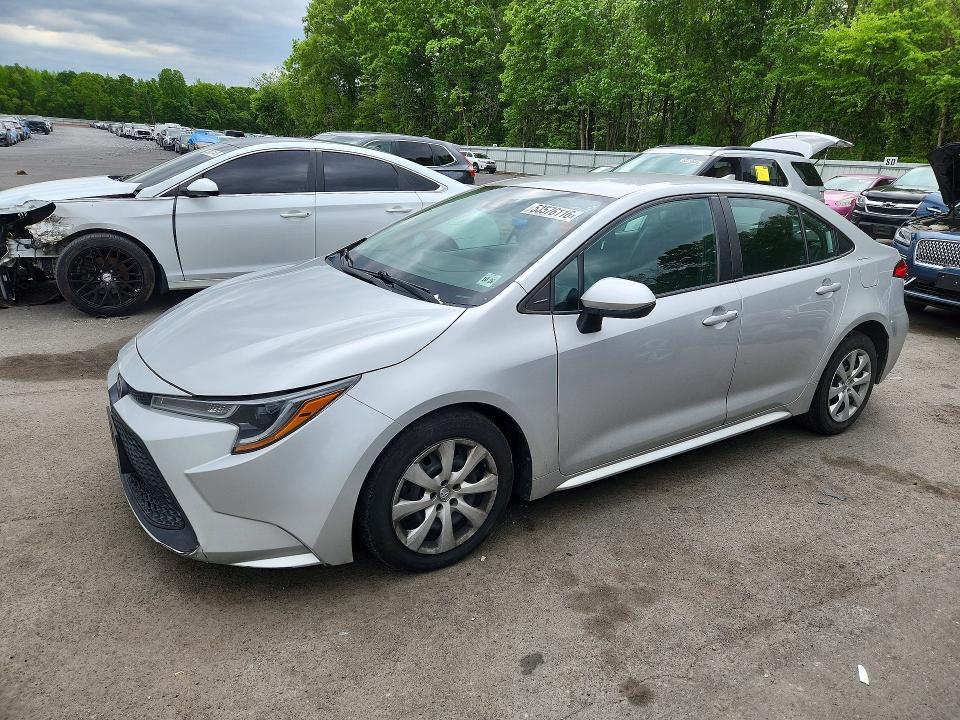 Photo 1 from auction – 2021 TOYOTA COROLLA with VIN 5YFEPMAE8MP177118