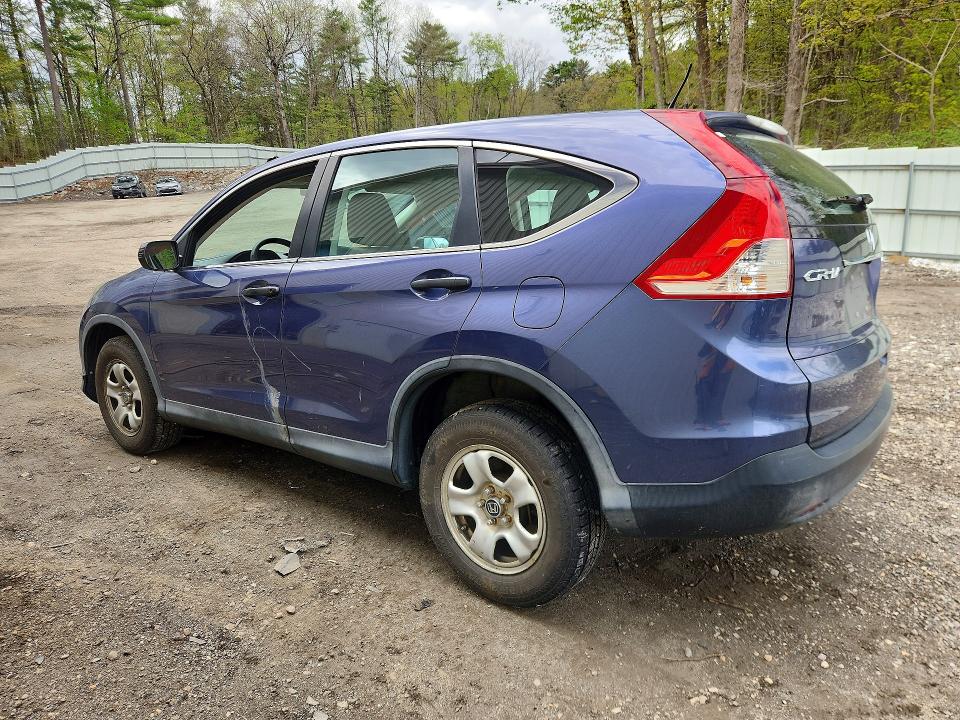 Photo 2 from auction – 2013 HONDA CR-V with VIN 2HKRM4H39DH658474