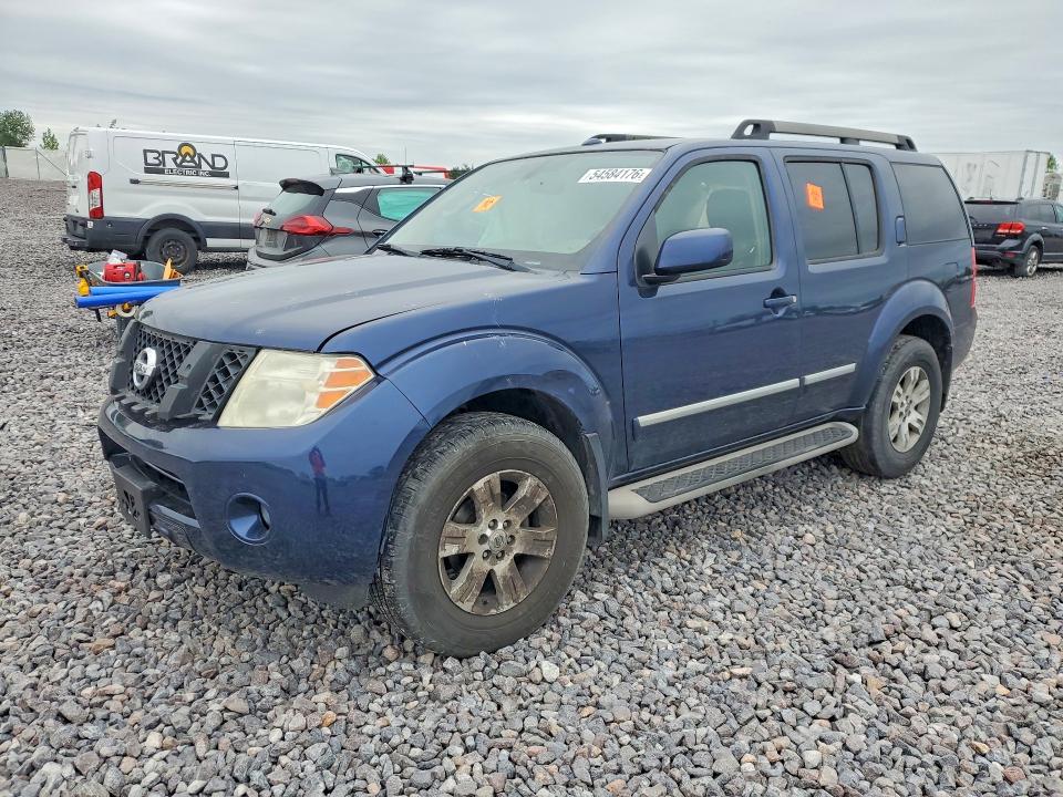 NISSAN PATHFINDER 2011 with VIN 5N1AR1NB5BC614727 - Photo from auction