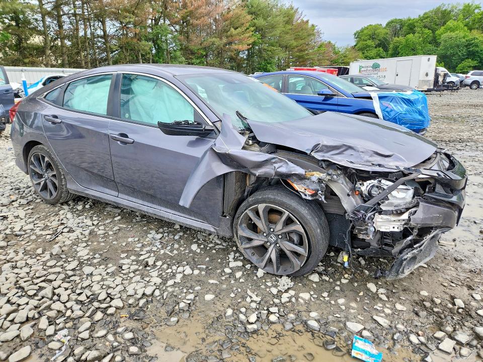 Foto 4 de la subasta – 2019 HONDA CIVIC con VIN 2HGFC2F85KH588990