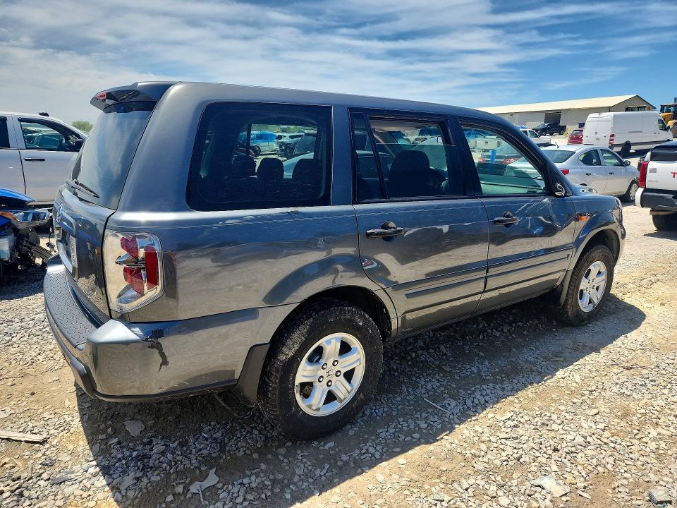 Photo 3 from auction – 2007 HONDA PILOT with VIN 5FNYF28147B008964