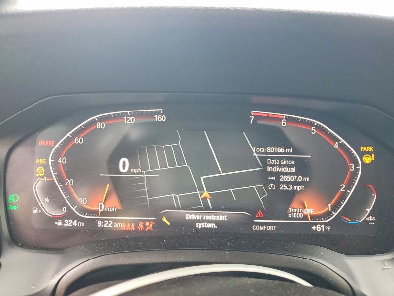 Photo 9 from auction – 2021 BMW 330I with VIN 3MW5R1J07M8B49904