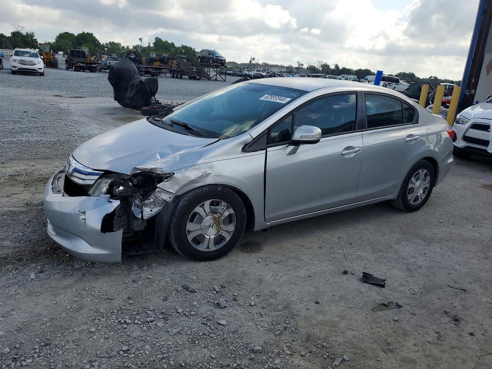 HONDA CIVIC 2012 with VIN JHMFB4F39CS001359 - Photo from auction