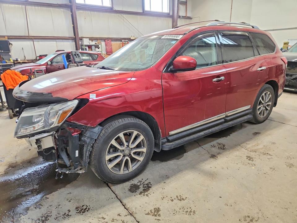 NISSAN PATHFINDER 2015 with VIN 5N1AR2MM9FC656347 - Photo from auction
