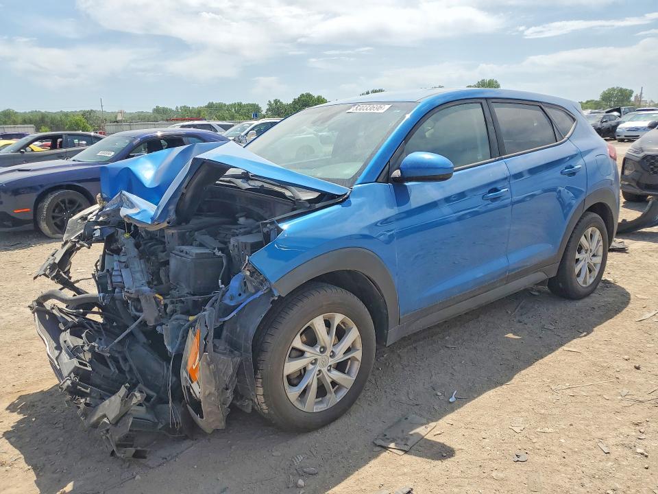 HYUNDAI TUCSON 2020 with VIN KM8J23A42LU181614 - Photo from auction