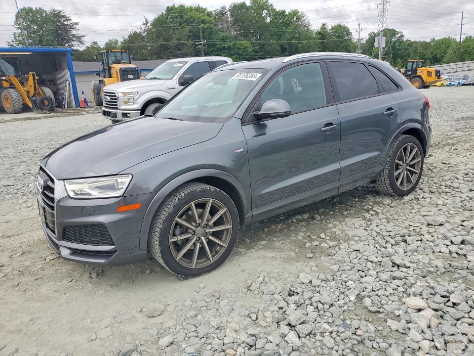 AUDI Q3 2018 with VIN WA1ECCFS9JR025249 - Photo from auction