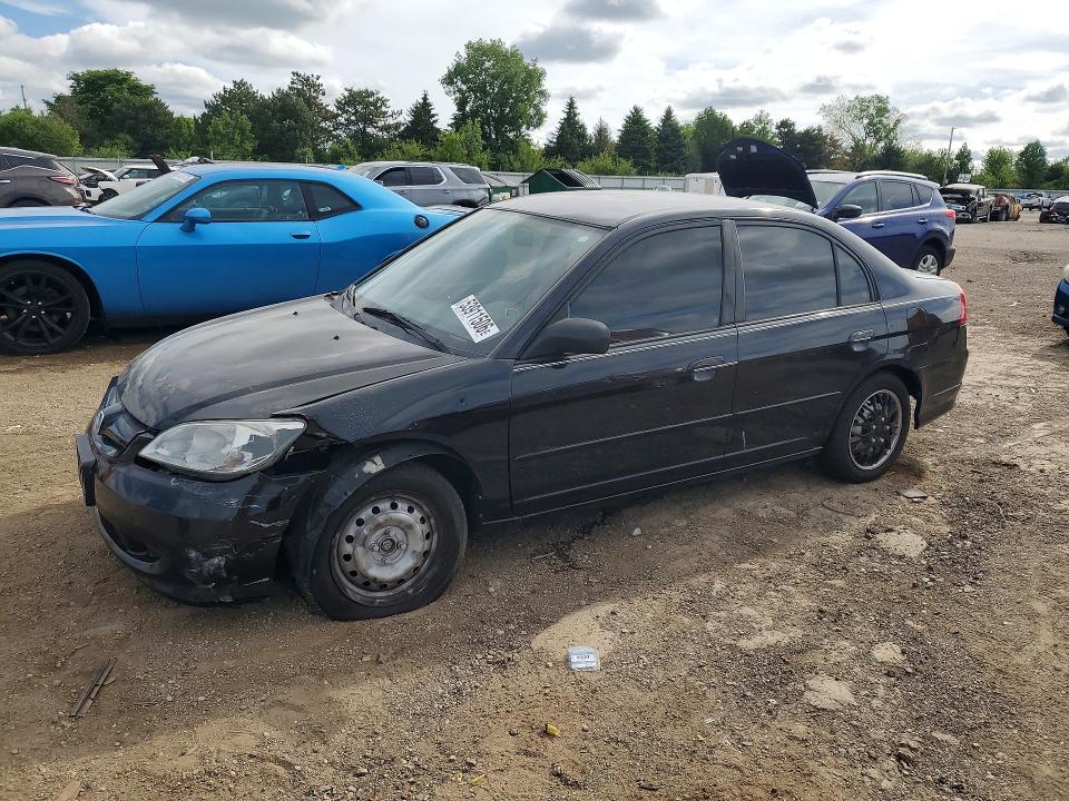 Photo 1 from auction – 2004 HONDA CIVIC with VIN 1HGES16594L015093