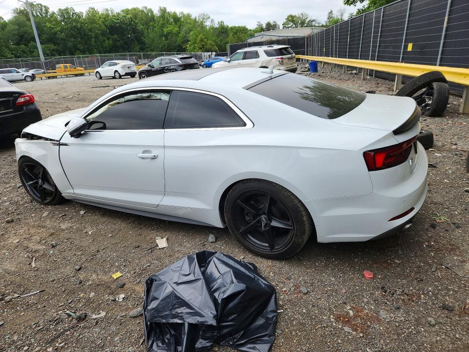 Photo 2 from auction – 2018 AUDI A5 with VIN WAUTNAF5XJA036830