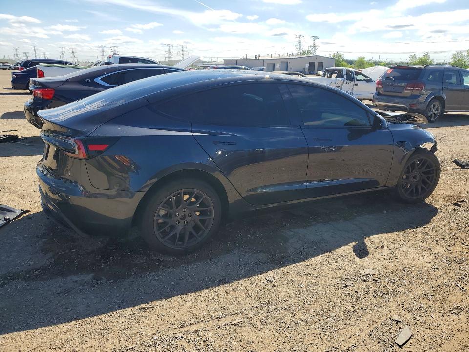 Photo 3 from auction – 2025 TESLA MODEL 3 with VIN 5YJ3E1EA5SF054288