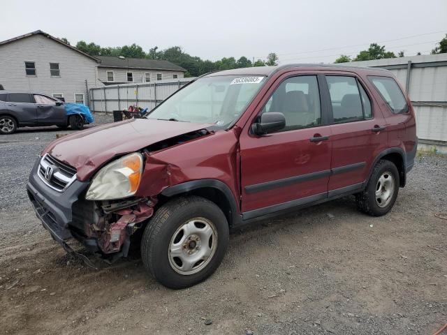 HONDA CR-V LX 2004 with VIN SHSRD78464U255974 - Photo from auction