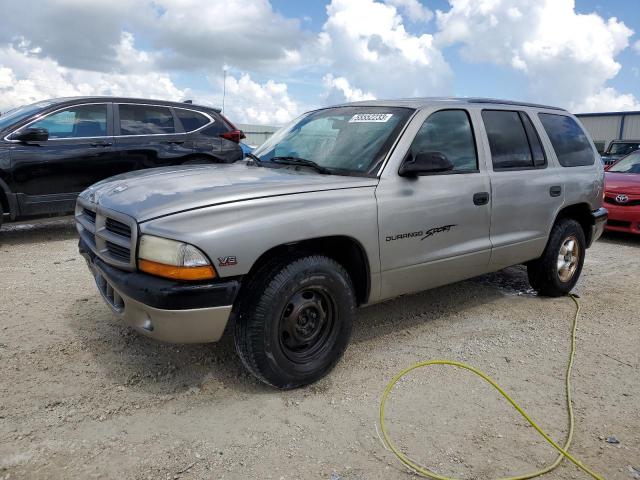 DODGE DURANGO 2000 with VIN 1B4HR28Y8YF123355 - Photo from auction