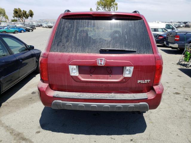 Photo 6 from auction – 2005 HONDA PILOT EXL with VIN 5FNYF18535B043537