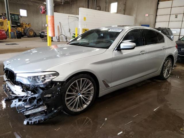 BMW 530 I 2017 with VIN WBAJA5C39HG897744 - Photo from auction