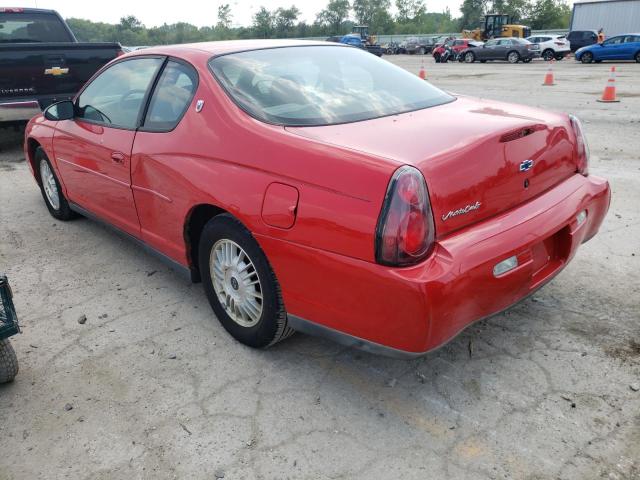 Foto 2 de la subasta – 2002 CHEVROLET MONTE CARL con VIN 2G1WW12E129245592