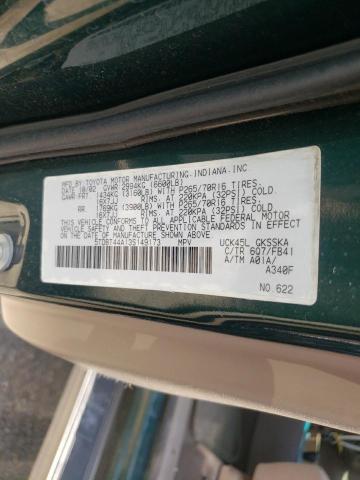 Photo 14 from auction – 2003 TOYOTA SEQUOIA SR with VIN 5TDBT44A13S149173