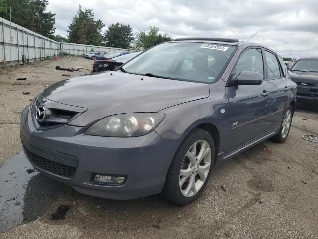 MAZDA 3 HATCHBAC 2008 with VIN JM1BK343181776989 - Photo from auction