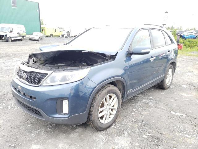 KIA SORENTO LX 2015 with VIN 5XYKTDA79FG562601 - Photo from auction