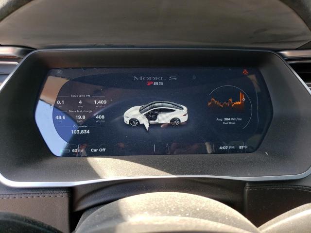 Photo 9 from auction – 2014 TESLA MODEL S with VIN 5YJSA1H12EFP63915