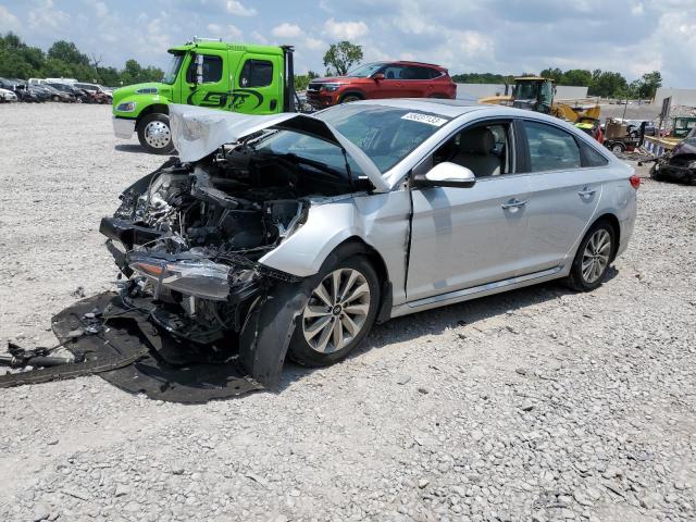 HYUNDAI SONATA SPO 2017 with VIN 5NPE34AF3HH442678 - Photo from auction