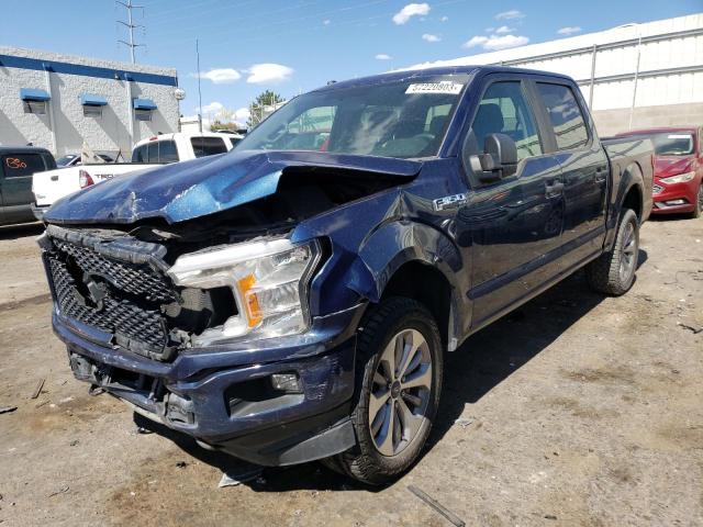 FORD F150 SUPER 2018 with VIN 1FTEW1EP7JKE58799 - Photo from auction