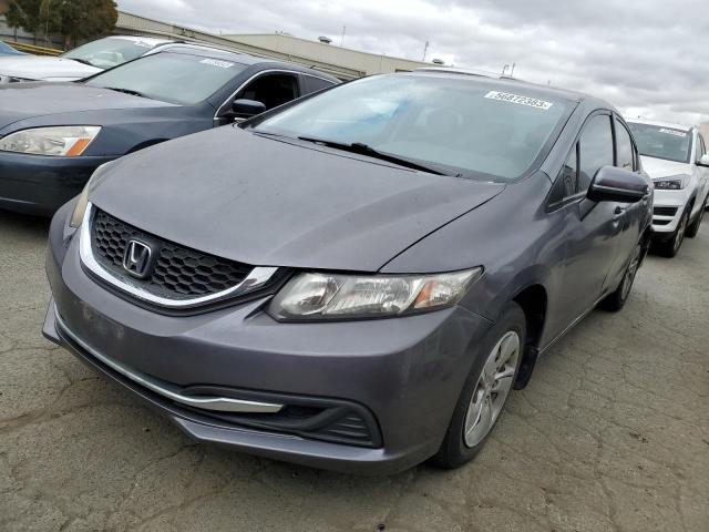 HONDA CIVIC LX 2014 with VIN 19XFB2F5XEE000895 - Photo from auction