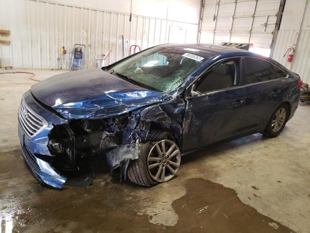 HYUNDAI SONATA SE 2016 with VIN 5NPE24AF3GH302387 - Photo from auction