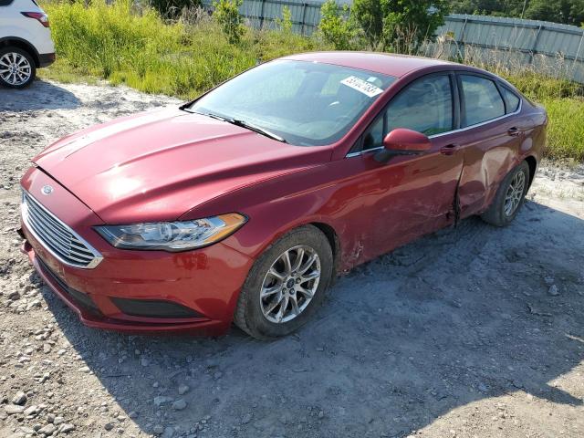 FORD FUSION S 2017 with VIN 3FA6P0G72HR189177 - Photo from auction