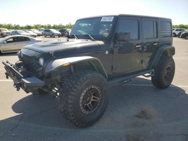 JEEP WRANGLER U 2015 with VIN 1C4BJWDG5FL767012 - Photo from auction