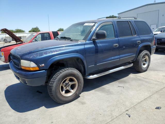 DODGE DURANGO 2000 with VIN 1B4HS28Z8YF285189 - Photo from auction