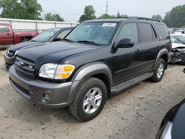 TOYOTA SEQUOIA SR 2003 with VIN 5TDBT44A33S185155 - Photo from auction
