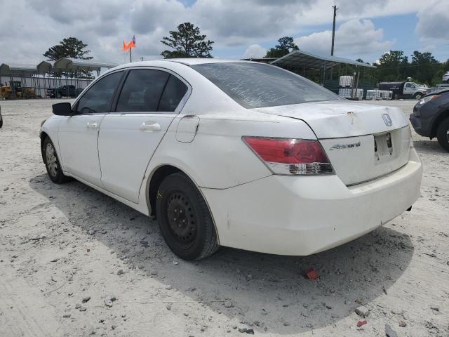 Photo 2 from auction – 2008 HONDA ACCORD LX with VIN 1HGCP263X8A045752