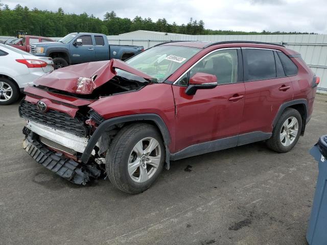 TOYOTA RAV4 XLE 2019 with VIN JTMP1RFVXKD023865 - Photo from auction