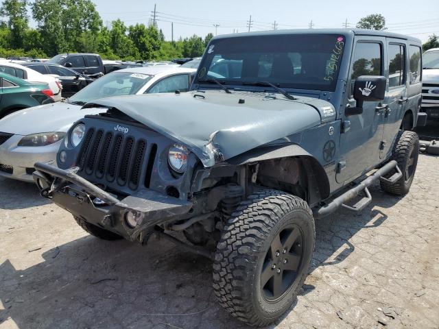 JEEP WRANGLER U 2015 with VIN 1C4BJWDG7FL541621 - Photo from auction