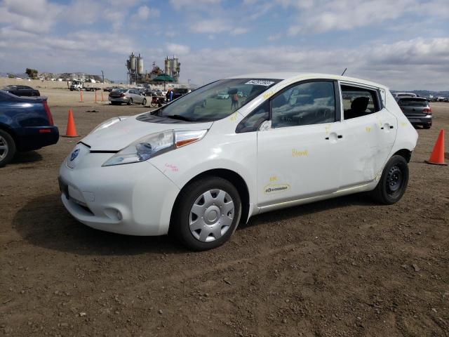 NISSAN LEAF S 2015 with VIN 1N4AZ0CP0FC304851 - Photo from auction