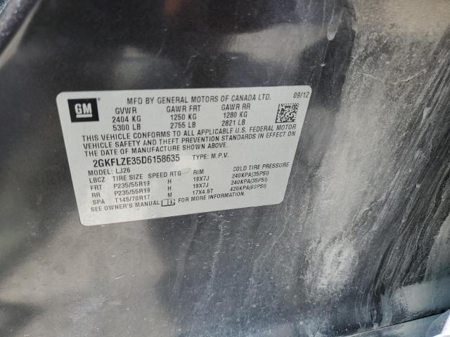 Photo 14 from auction – 2013 GMC TERRAIN DE with VIN 2GKFLZE35D6158635
