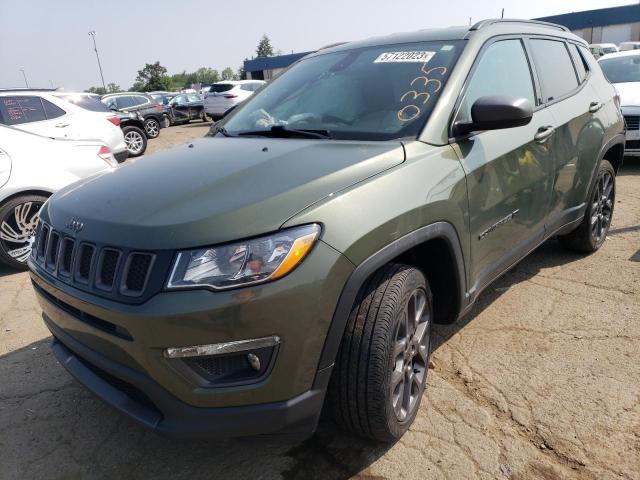 JEEP COMPASS 80 2021 with VIN 3C4NJDEBXMT550335 - Photo from auction