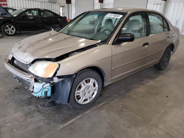 HONDA CIVIC LX 2001 with VIN 1HGES16541L018916 - Photo from auction