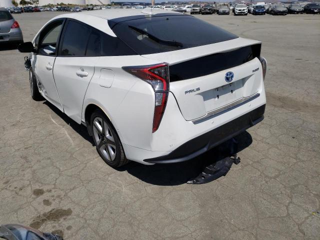 Photo 2 from auction – 2016 TOYOTA PRIUS with VIN JTDKARFU2G3500688