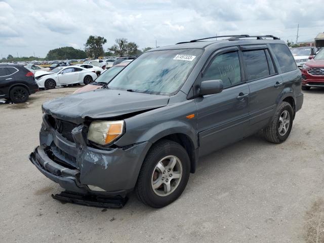 HONDA PILOT EXL 2007 with VIN 5FNYF28527B009825 - Photo from auction