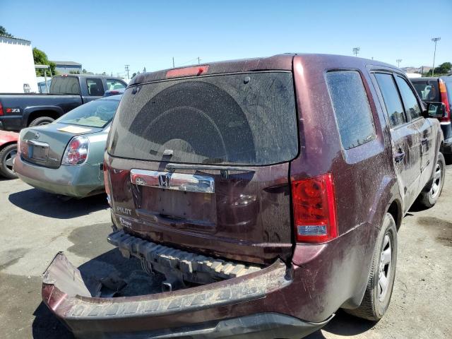 Photo 3 from auction – 2013 HONDA PILOT LX with VIN 5FNYF3H27DB005437