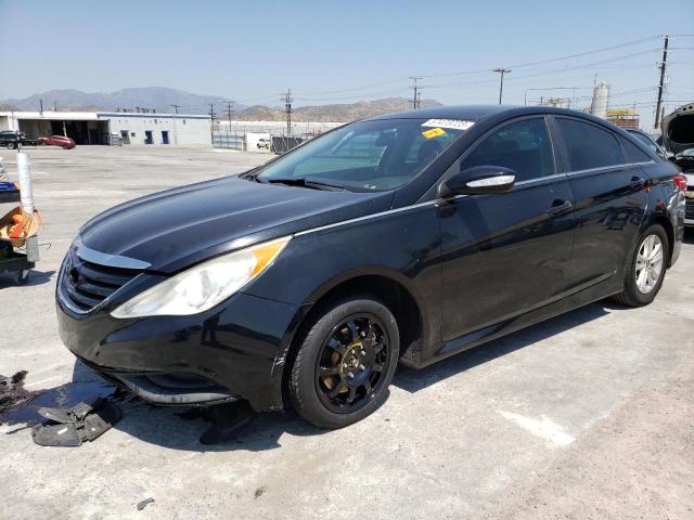 HYUNDAI SONATA GLS 2014 with VIN 5NPEB4AC9EH884577 - Photo from auction
