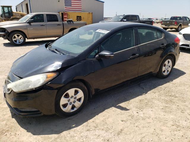 KIA FORTE LX 2015 with VIN KNAFX4A62F5332370 - Photo from auction