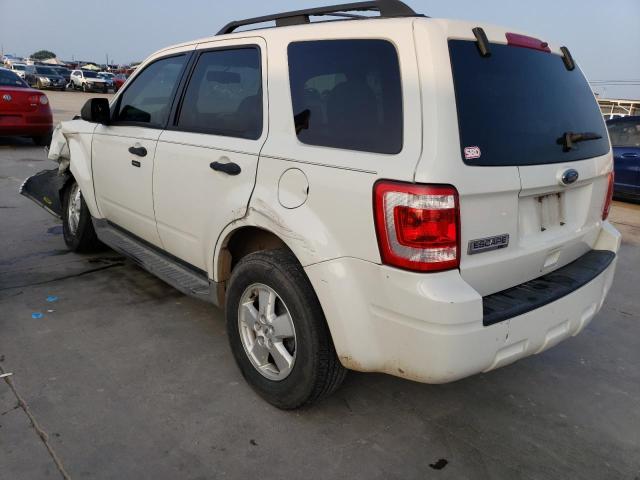 Photo 2 from auction – 2010 FORD ESCAPE XLT with VIN 1FMCU0D75AKC67659