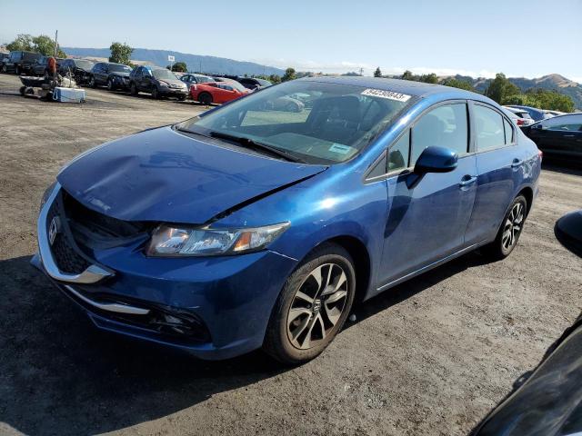 HONDA CIVIC EXL 2013 with VIN 19XFB2F98DE014067 - Photo from auction