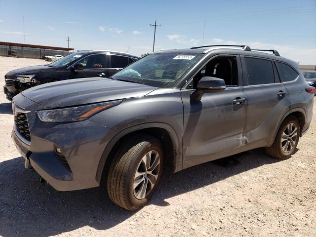 TOYOTA HIGHLANDER 2023 with VIN 5TDKDRAH0PS037871 - Photo from auction