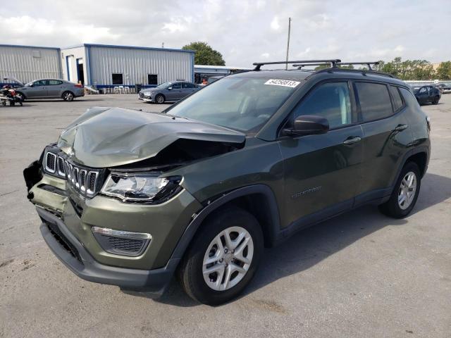 Photo 1 from auction – 2018 JEEP COMPASS SP with VIN 3C4NJCAB6JT303132